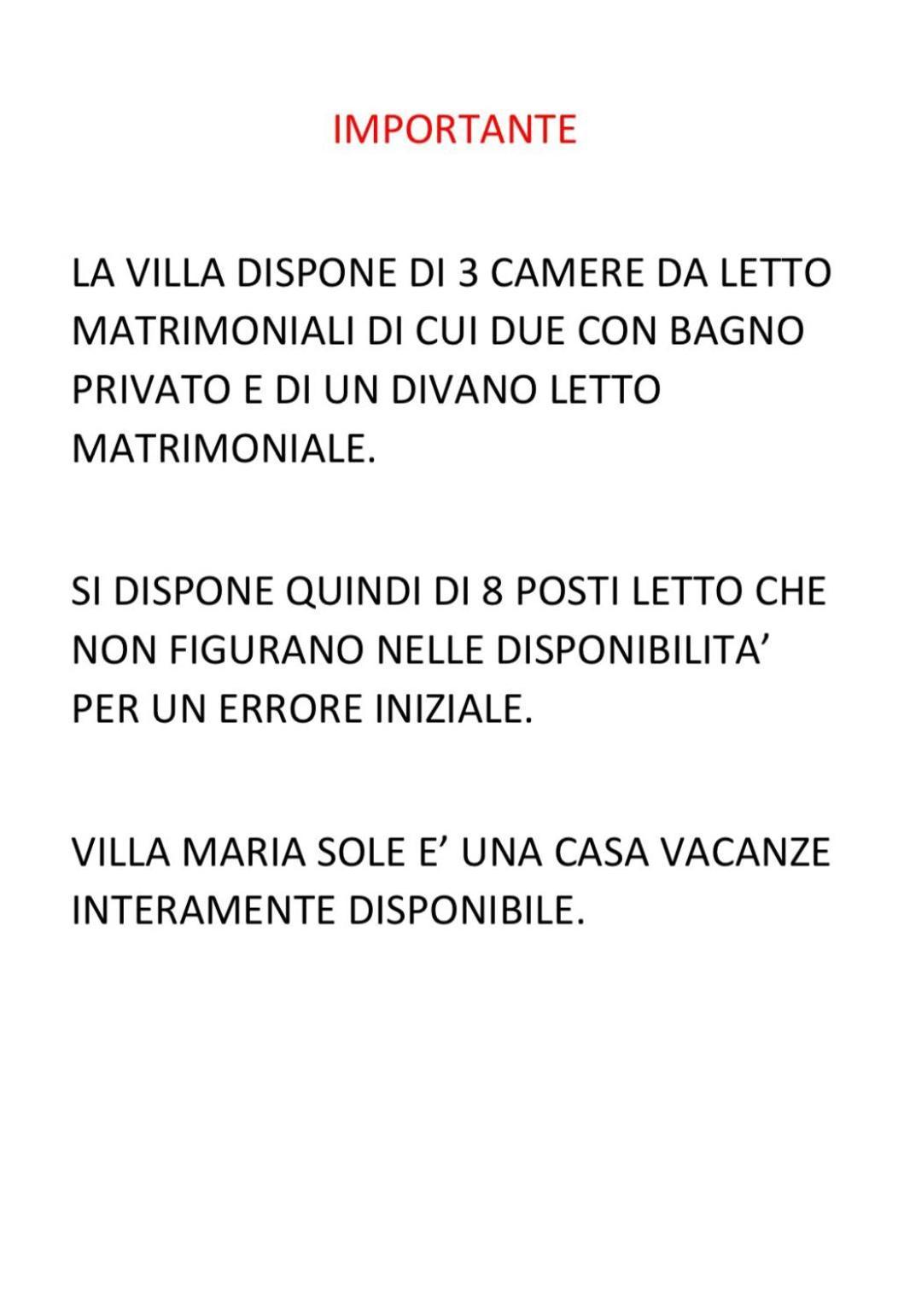 Villa Maria Sole Scafati
